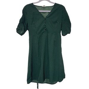 Love+Harmony Green Polka Dot Dress size M